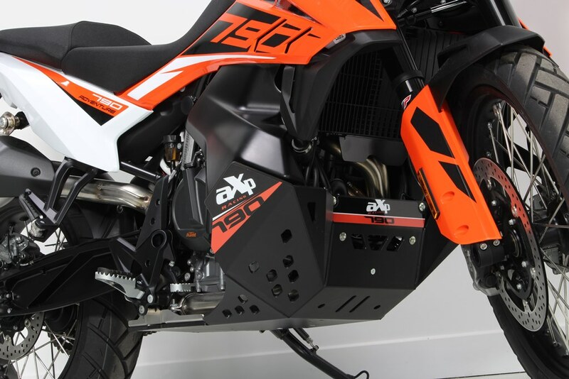 Cubrecárter AXP 8mm negro KTM 790 Adventure - Imagen 2