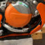 Cubrecárter AXP Enduro KTM naranja AX1451 - Protectores de motor y cubrecárter