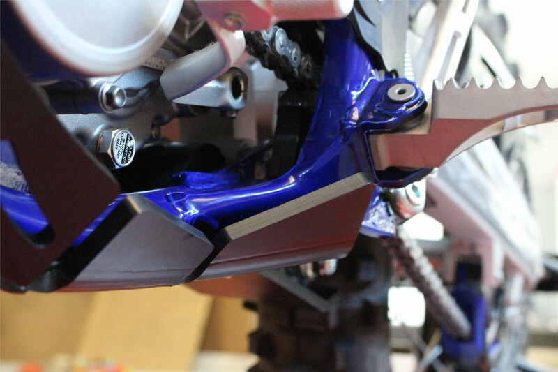 Cubrecárter Xtrem AXP Sherco adhesivo azul AX1418 - Imagen 2