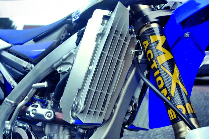 Protectores de radiador aluminio azul AXP Yamaha AX1345 -