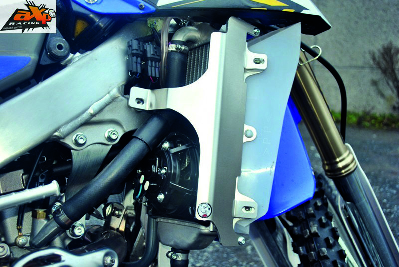 Protectores de radiador aluminio azul AXP Yamaha AX1345 - Imagen 2