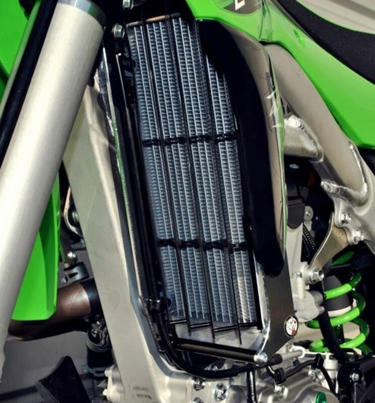 Protectores de radiador aluminio AXP Kawasaki AX1366 - Imagen 2
