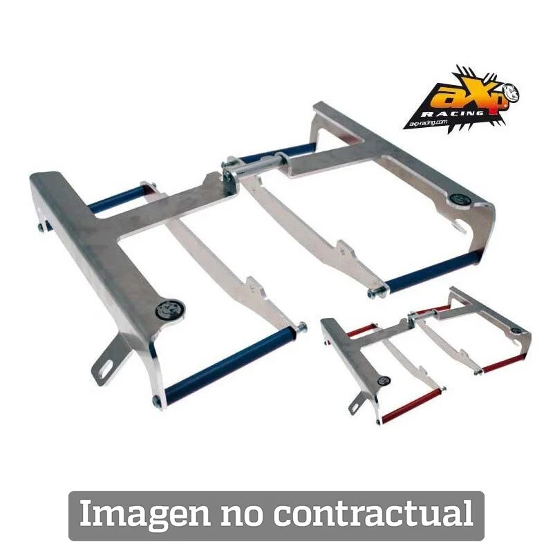 Protectores de radiador aluminio rojo AXP Husqvarna AX1162 -