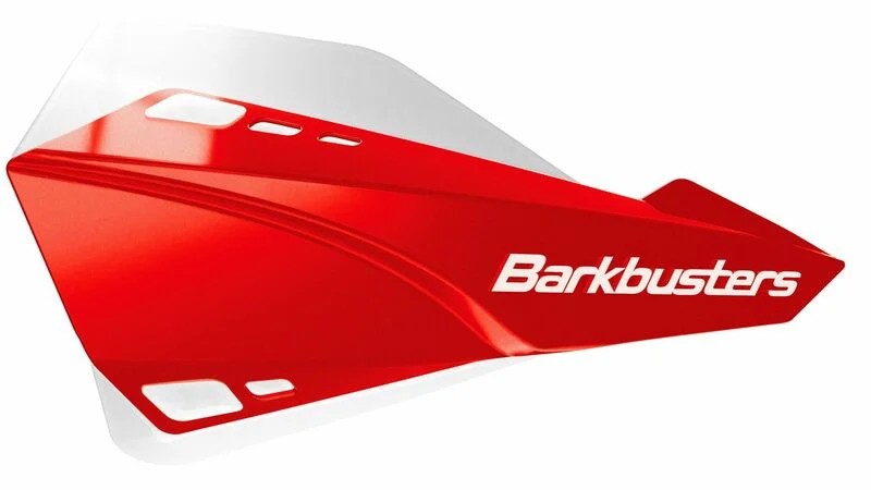 Kit paramanos Barkbusters SABRE Color rojo / Color blanco -