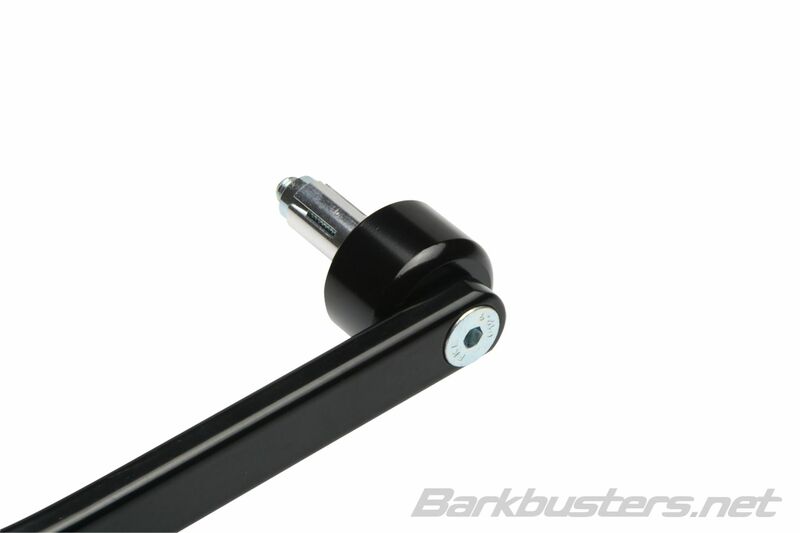 Kit de montaje paramanos Barkbusters Fijación de doble anclaje Color negro - Imagen 3