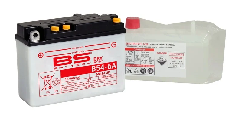 Batería BS BATTERY 6N12A-2D (B54-6A) -