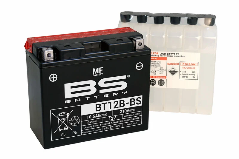 Batería BS BATTERY BT12B-BS Batería BS BATTERY BT12B-BS