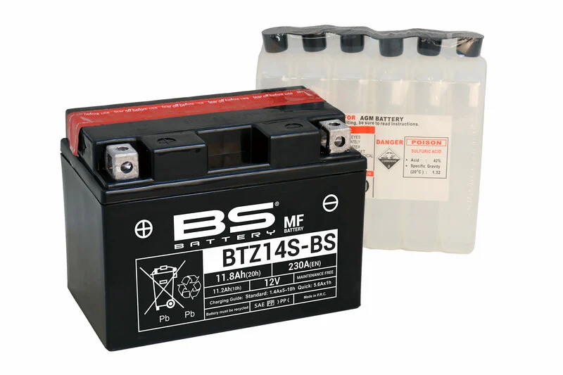 Batería BS BATTERY BS BTZ14S-BS Batería BS BATTERY BS BTZ14S-BS
