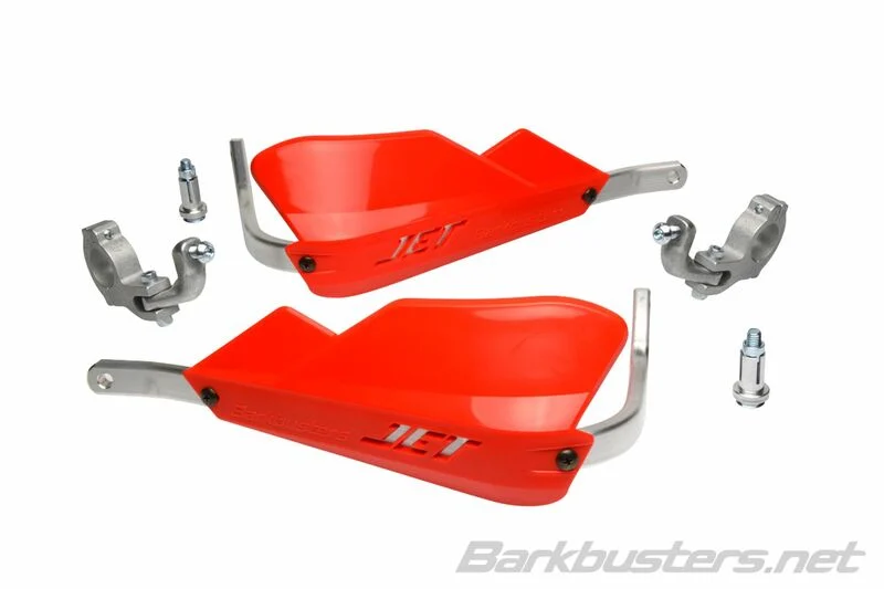 Kit de paramanos BARKBUSTERS JET cerrado Ø28,6mm universal - Rojo -