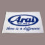 ARAI Flag 125x200cm - White -