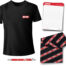 Pack merchandising BS Battery - 4 camisetas, 6 bragas, 6 bolis y 6 libretas -