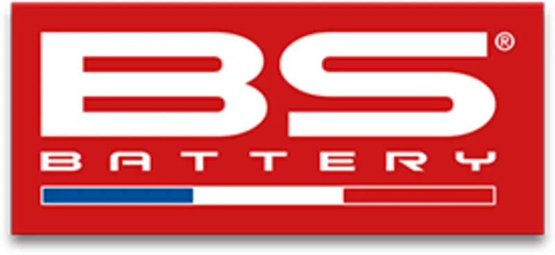 Adhesivo BS BATTERY rojo tamaño pequeño bandera francesa - 50 unidades -