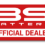 Pegatina BS Battery Distribuidor Oficial 70x130mm -
