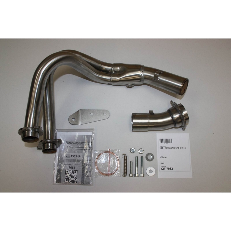 Escape completo IXIL Hexoval Xtrem acero inoxidable / acero inoxidable negro - OK7052VSE - Imagen 3