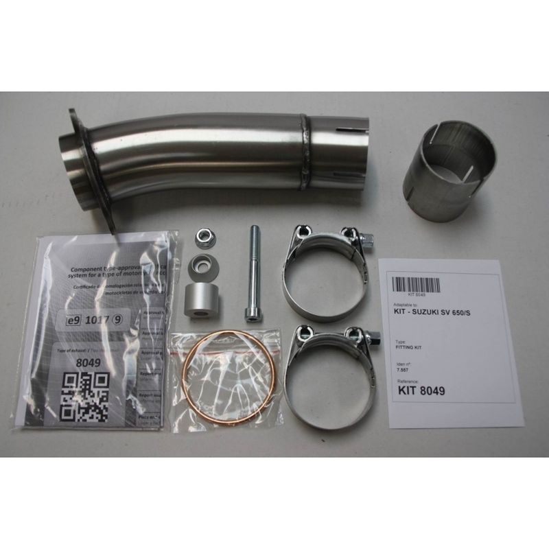 Silenciador IXIL Hexoval Xtrem acero inoxidable / aluminio negro - OS8049VSE - Imagen 3