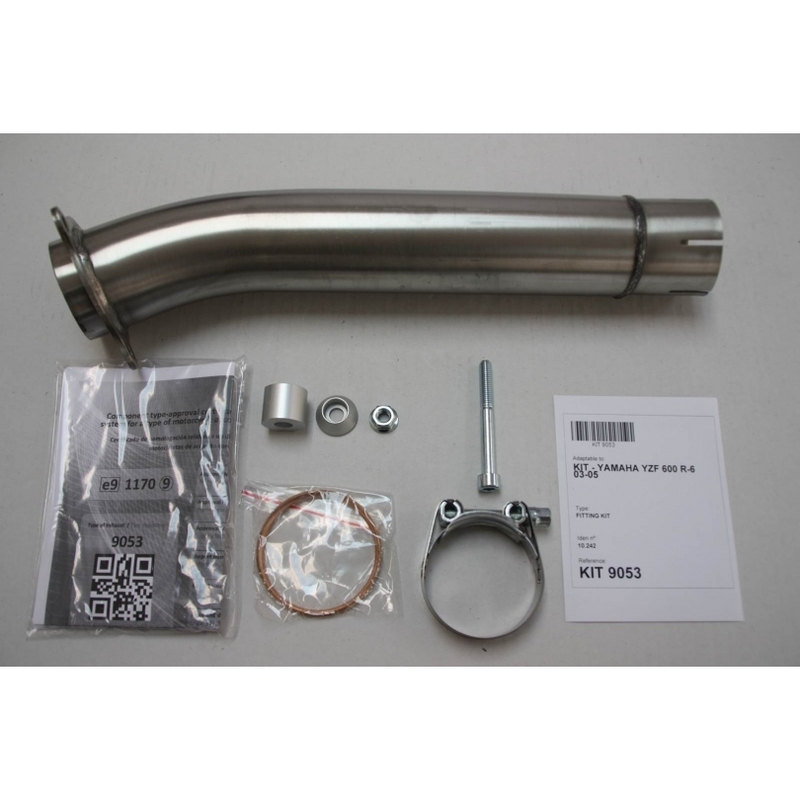 Silenciador IXIL Hexoval Xtrem acero inoxidable / aluminio negro - OY9053VSE - Imagen 3