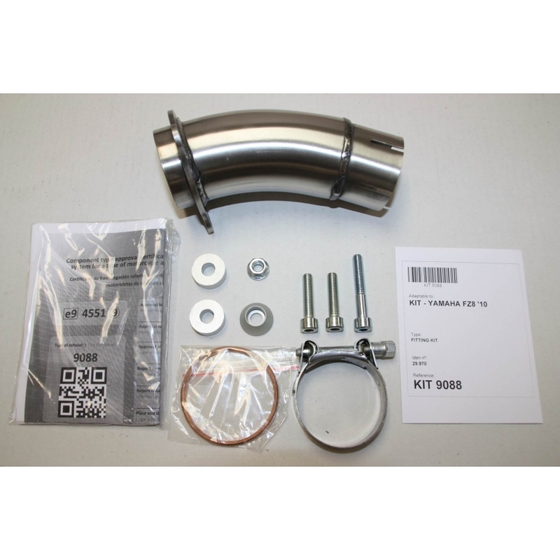 Silenciador IXIL Hexoval Xtrem acero inoxidable / aluminio negro - OY9088VSE - Imagen 3