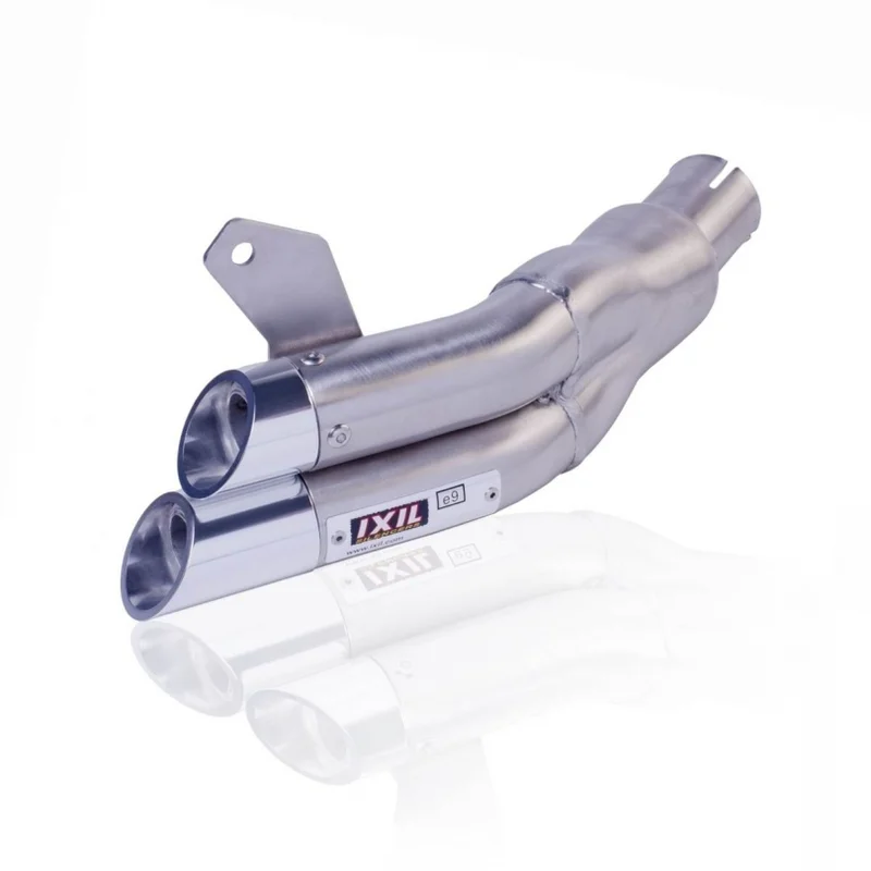 Silenciador IXIL Dual Hyperlow L2X acero inoxidable / aluminio pulido - XS8358V -