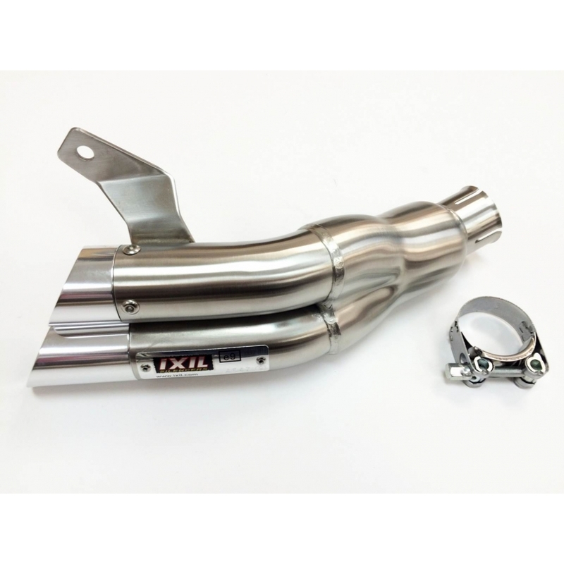Silenciador IXIL Dual Hyperlow L2X acero inoxidable / aluminio pulido - XS8358V - Imagen 3