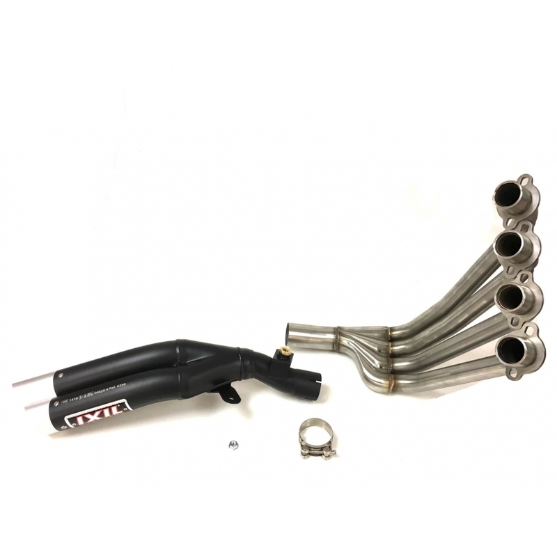 Escape completo IXIL Hyperlow acero inoxidable negro / aluminio pulido - XH6356XB - Imagen 4