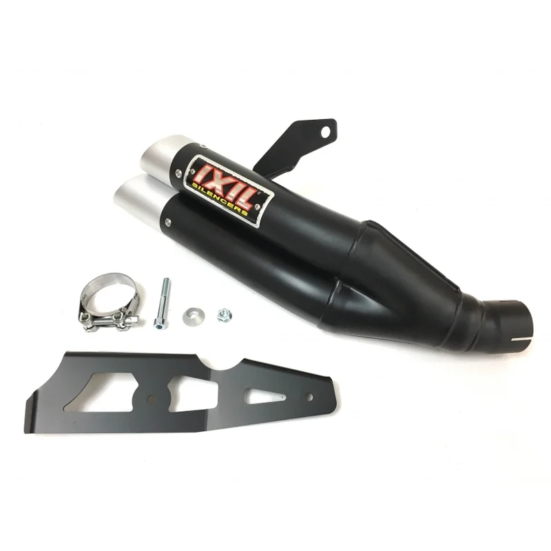 Silenciador IXIL Dual Hyperlow L3XB acero inoxidable negro / aluminio - XK7372XB Silenciador IXIL Dual Hyperlow L3XB acero inoxidable negro / aluminio - XK7372XB - Imagen 4