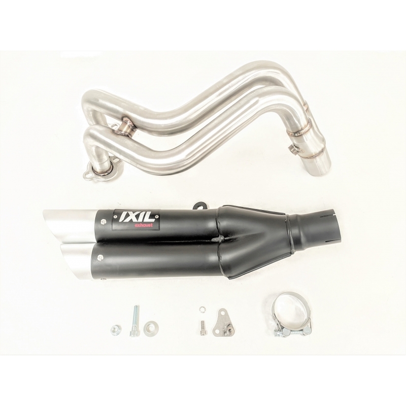 Escape completo IXIL Hyperlow acero inoxidable negro / aluminio pulido - XY9362XB - Imagen 3