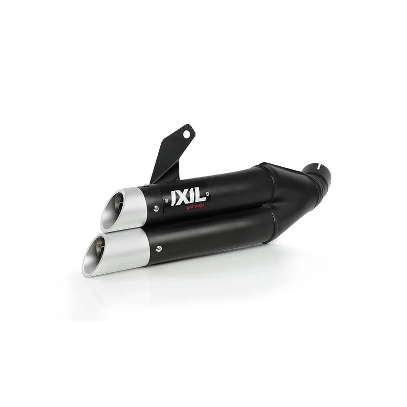Escape completo IXIL Hyperlow acero inoxidable negro / aluminio pulido - XY9380XB -