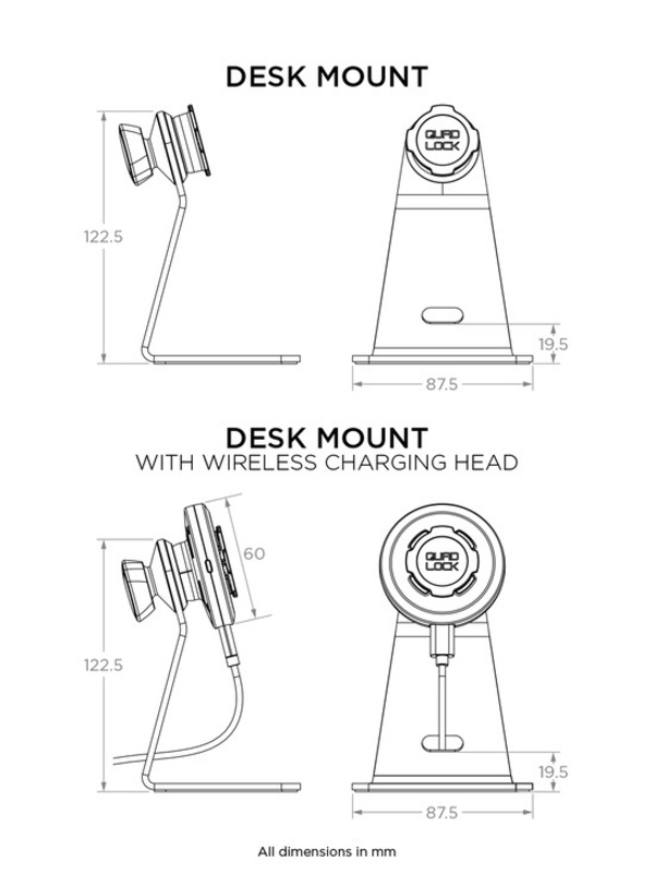 Soporte sobremesa para smartphone QUAD LOCK - Imagen 2