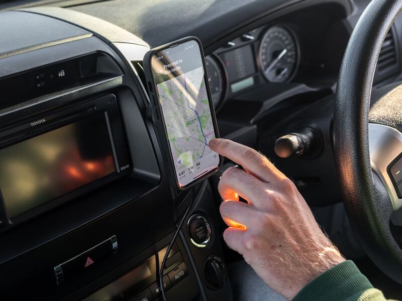 Soporte para smartphone QUAD LOCK para rejilla de ventilación del coche - Imagen 4