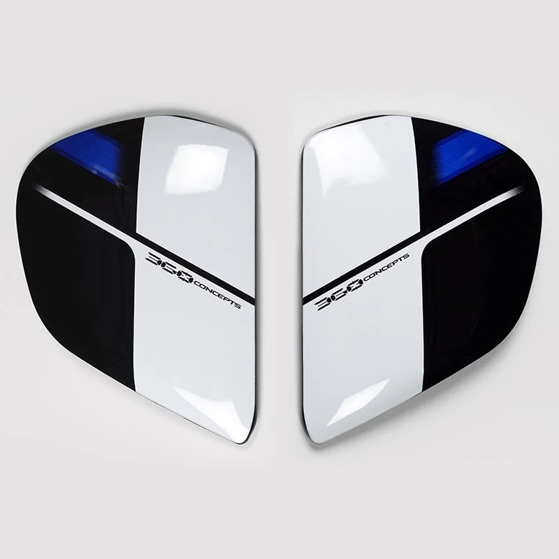 Cubiertas laterales ARAI COMPETITION Azul (Compatible sistema VAS-V) -