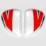 Cubiertas laterales ARAI NAKANO Réplica (Compatible sistema VAS-V) - ARAI