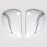 Cubiertas laterales ARAI STINT Blanco (Compatible sistema VAS-V) - ARAI