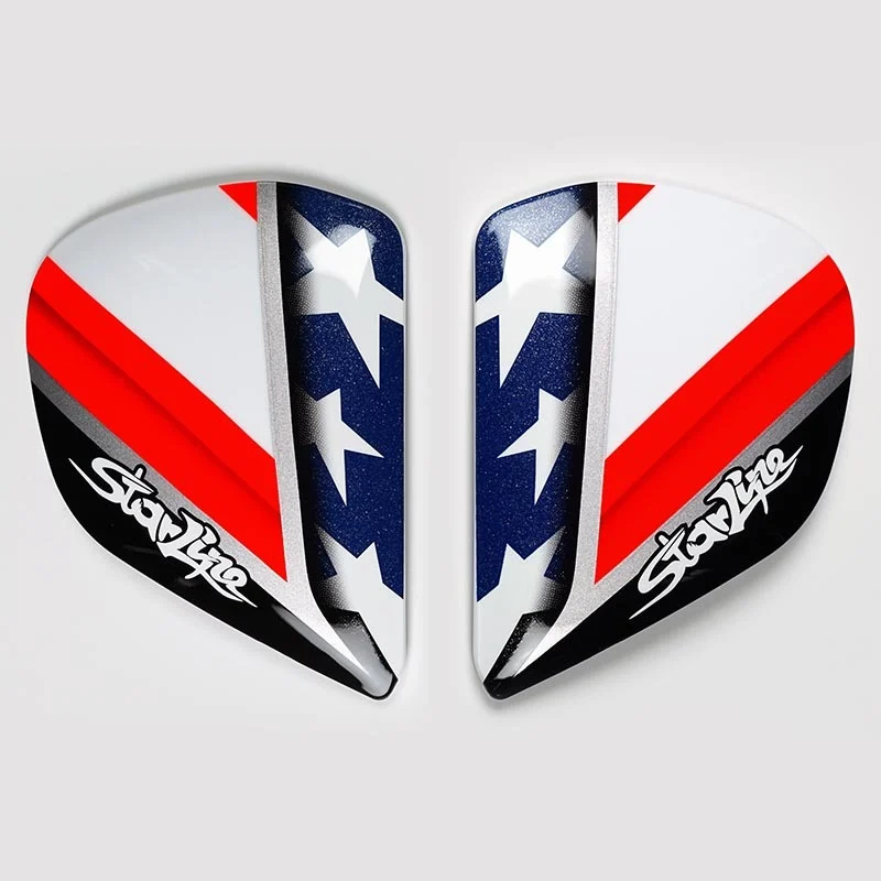 Cubiertas laterales ARAI HAYDEN Réplica (Compatible sistema VAS-V) -