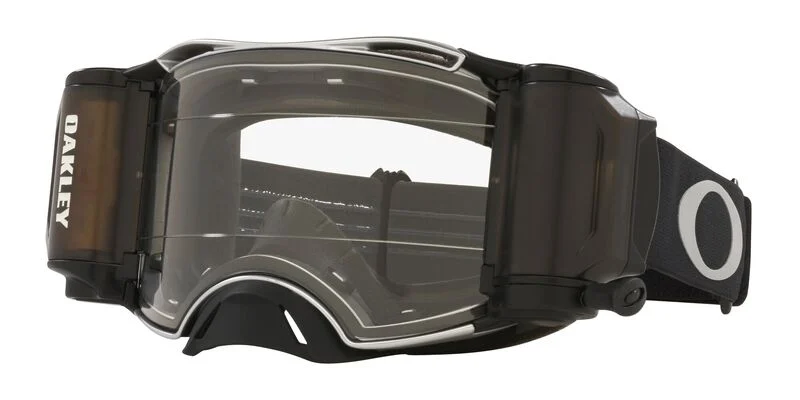 Gafas OAKLEY Airbrake MX - Tuff Blocks White Race-Ready Roll-Off / Lente transparente -
