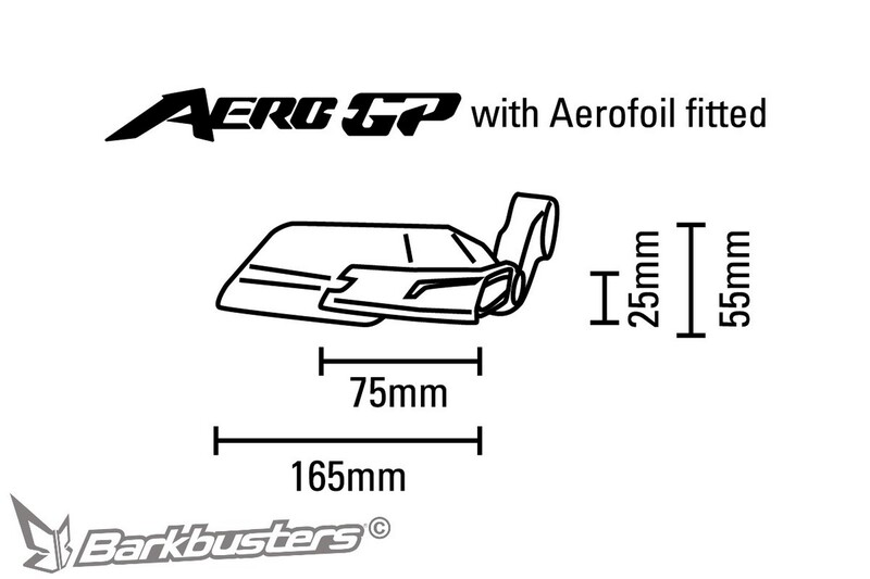 Kit protectores de maneta Barkbusters AERO GP - Imagen 4