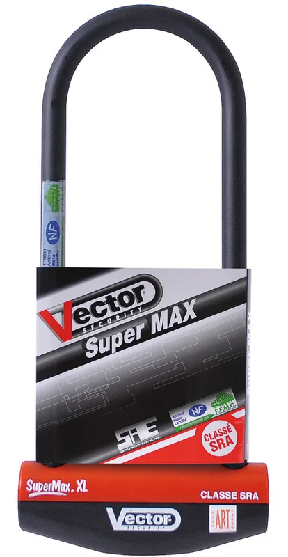 Candado en U VECTOR SuperMax+ XL - Ø16mm / 110x300mm - Certificado SRA / ART / NF-FFMC - Imagen 2