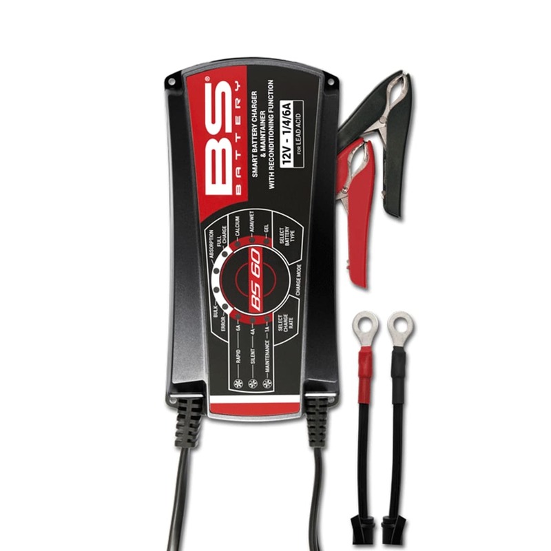 Cargador de bateria inteligente Pro BS Battery BS60 - 12V 1/4/6A - Imagen 2
