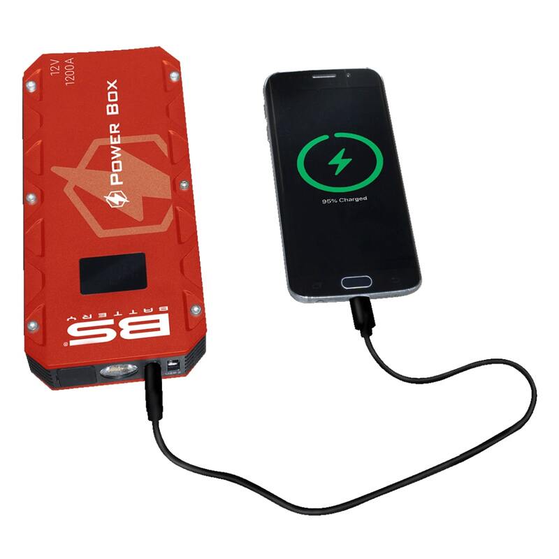 Arrancador multifunción de batería BS BATTERY Power Box PB-02 - Imagen 4