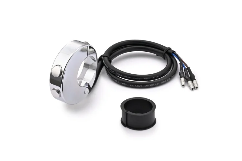 Botonera DAYTONA CNC 2 botones para velocímetro Velona - Cromo -