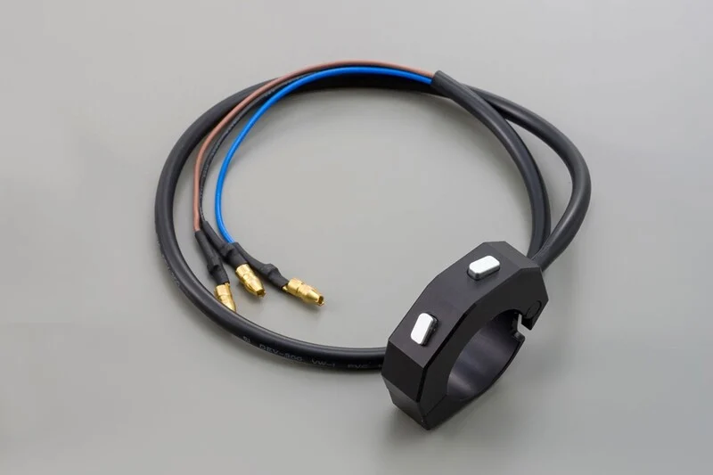 Botonera DAYTONA CNC 2 botones para velocímetro Velona - Negro -