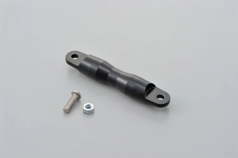 Adaptador para barra de refuerzo de manillar DAYTONA aluminio anodizado negro - 100mm -