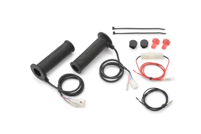 Puños calefactables DAYTONA 4 niveles - Ø22,2mm con protección de batería (desconexión automática) -