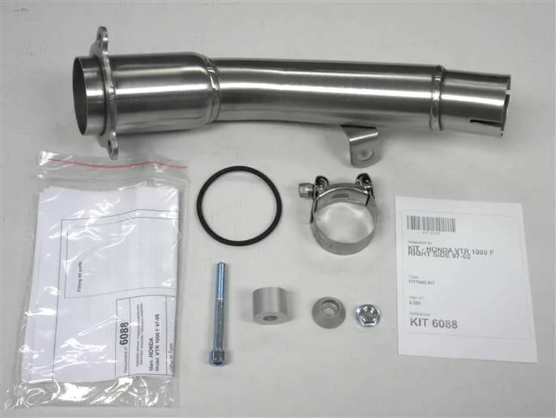 IXIL Adapter Pipe For VTR 1000F, 97- R.H. IXIL Adapter Pipe For VTR 1000F, 97- R.H.