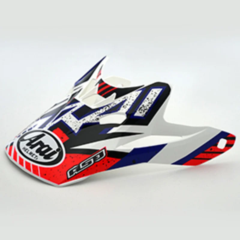 Visera ARAI (MX-V), SLASH Rojo - Recambios de casco de motocross