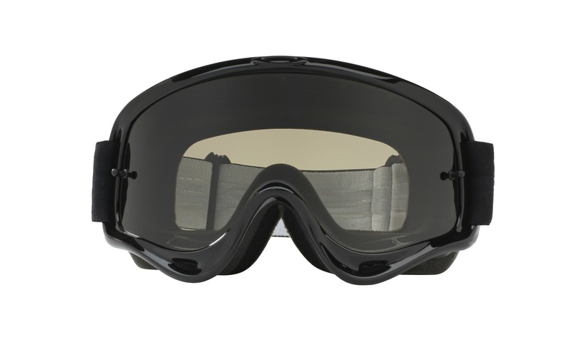 Máscara OAKLEY O Frame MX Sand Negro gris oscuro + Lente Transparente - Imagen 3