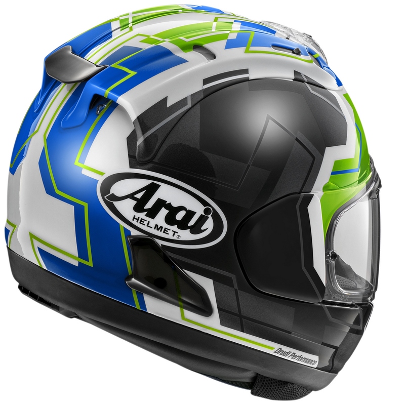 Casco ARAI RX-7V EVO JR65 - Verde - Imagen 2