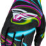 Guantes de motocross Fly Racing Lite Warped Negro/Rosa/Electric Blue -