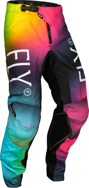 Pantalón infantil FLY RACING Kinetic Prodigy - Negro / Gris Claro - Pantalones