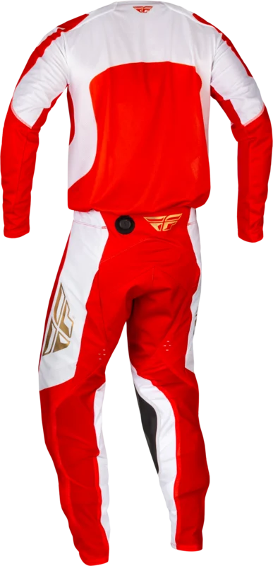 Pantalón FLY RACING Evolution DST L.E. Podium - Rojo / Blanco / Iridium Red -