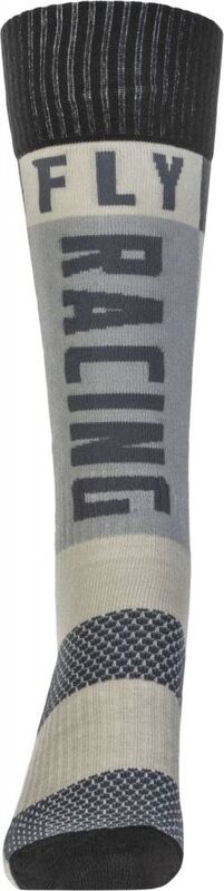 Calcetines infantiles FLY RACING MX (gruesos) - Gris / Negro - Imagen 2